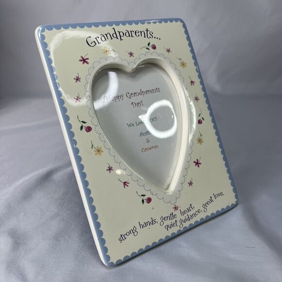Hallmark Grandparents Picture Frame Holds A 4x6 Picture - Picture 3 of 5